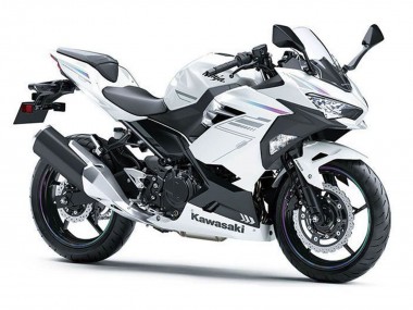 Kawasaki Ninja 400 Motorrad Verkleidung 2018-2024 - Perl Weiss Blizzard