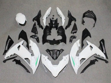 Kawasaki Ninja 650 EX650 Motorrad Verkleidung 2017-2019 - Weiss Grun Schwarz Grau