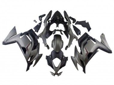 Kawasaki Ninja 650 EX650 Motorrad Verkleidung 2020-2025 - Matt Grau Matt Schwarz