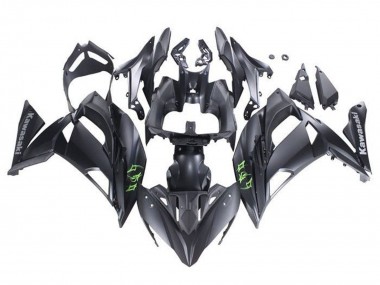 Kawasaki Ninja 650 EX650 Motorrad Verkleidung 2020-2025 - Matt Schwarz Grun
