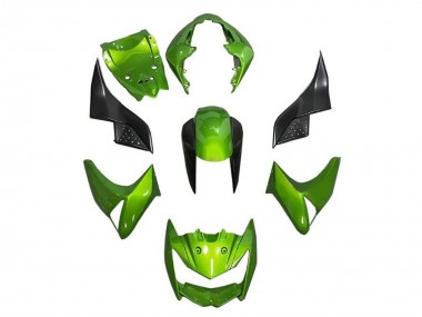 Kawasaki Z1000 Motorrad Verkleidung 2007-2009 - Grun Schwarz