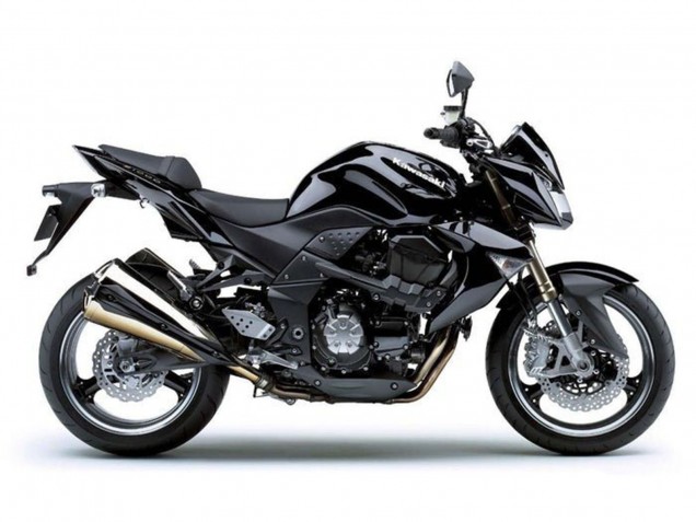 Kawasaki Z1000 Motorrad Verkleidung 2007-2009 - Glanzendes Schwarz