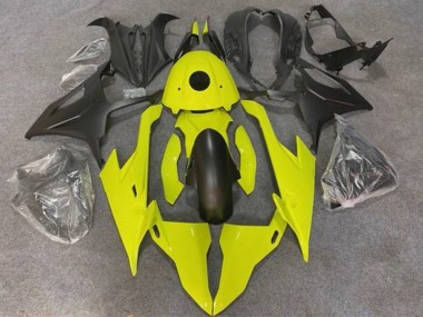 BMW S1000RR Motorrad Verkleidung 2019-2022 - Neon Gelb Matt Schwarz