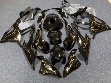 BMW S1000RR Motorrad Verkleidung 2019-2022 - Schwarzes Gold