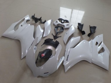 Ducati Panigale 899 Motorrad Verkleidung 2011-2014 - Weiss