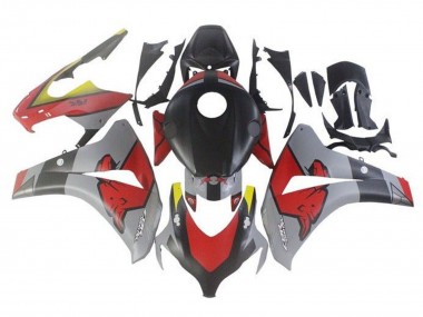 Honda CBR1000RR Motorrad Verkleidung 2008-2011 - Nardo Grau Schwarz Red Bull