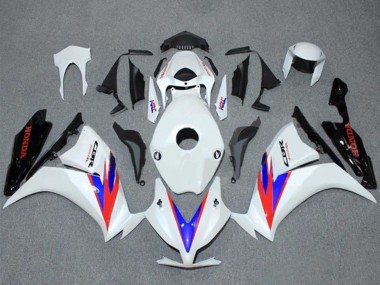 Honda CBR1000RR Motorrad Verkleidung 2012-2016 - Weiss Rot Blau Glanzendes Schwarz HRC