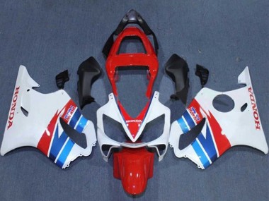 Honda CBR600 F4i Motorrad Verkleidung 2001-2003 - Weiss Rot Blau