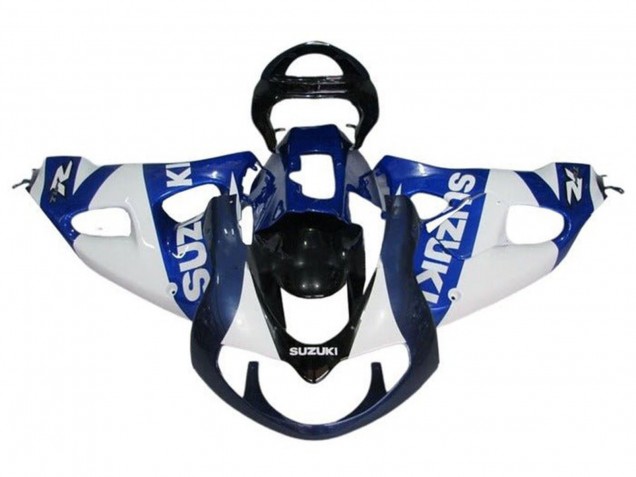 Suzuki TL1000R Motorrad Verkleidung 1998-2003 - Weiss Blau Schwarz