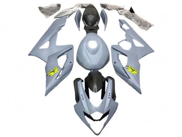 Suzuki GSXR 1000 Motorrad Verkleidung 2005-2006 - Matt Grau Schwarz Gelb