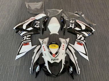 Suzuki GSXR 600 / GSXR 750 Motorrad Verkleidung 2011-2024 - Weiss Schwarz Gelb Rot Tyco