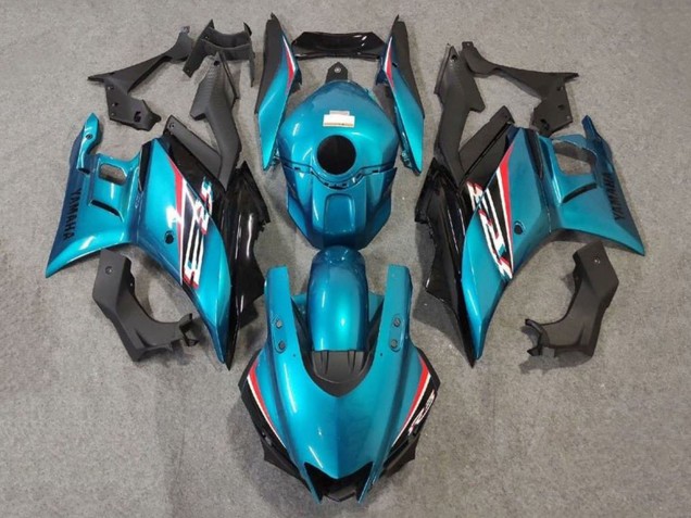 Yamaha YZF R3/R25 Motorrad Verkleidung 2019-2021 - Blau Rot Schwarz