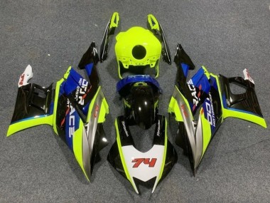 Yamaha YZF R3/R25 Motorrad Verkleidung 2019-2021 - Neon Gelb Weiss Blau Schwarz 74