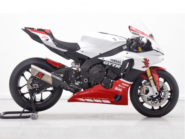 Yamaha YZF 1000 R1 Motorrad Verkleidung 2015-2019 - Weiss Rot Schwarz GYTR