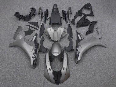 Yamaha YZF 1000 R1 Motorrad Verkleidung 2015-2019 - Matt Schwarz Glanzendes Schwarz