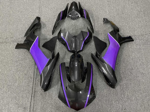 Yamaha YZF 1000 R1 Motorrad Verkleidung 2020-2025 - Kunst Carbonfaser Lila