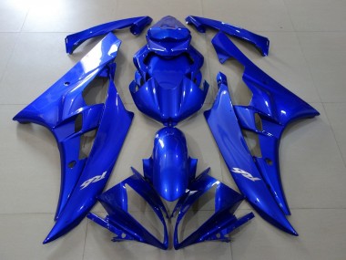 Yamaha YZF R6 Motorrad Verkleidung 2006-2007 - Blau