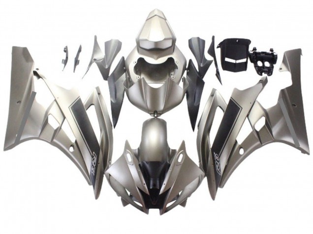 Yamaha YZF R6 Motorrad Verkleidung 2006-2007 - Silber Grau