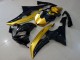 Yamaha YZF R6 Motorrad Verkleidung 2008-2016 - Gold Glanzendes Schwarz