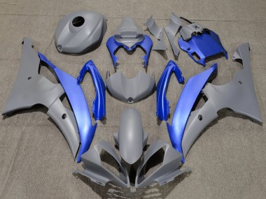 Yamaha YZF R6 Motorrad Verkleidung 2008-2016 - Grau Blau