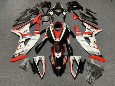 Yamaha YZF R6 Motorrad Verkleidung 2008-2016 - Weiss Rot Matt Schwarz