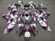 Yamaha YZF R6 Motorrad Verkleidung 2008-2016 - Weiss Rosa Grau Schwarz Camouflage