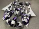 Yamaha YZF R6 Motorrad Verkleidung 2008-2016 - Weiss Lila Grau Schwarz Camouflage