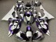 Yamaha YZF R6 Motorrad Verkleidung 2008-2016 - Weiss Lila Grau Schwarz Camouflage