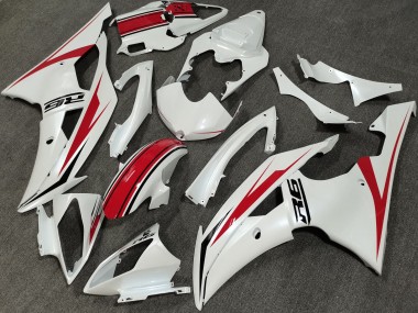 Yamaha YZF R6 Motorrad Verkleidung 2008-2016 - Perl Weiss Rot
