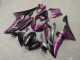 Yamaha YZF R6 Motorrad Verkleidung 2008-2016 - Lila Matt Schwarz