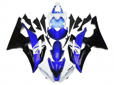 Yamaha YZF R6 Motorrad Verkleidung 2008-2016 - Weiss Blau Schwarz