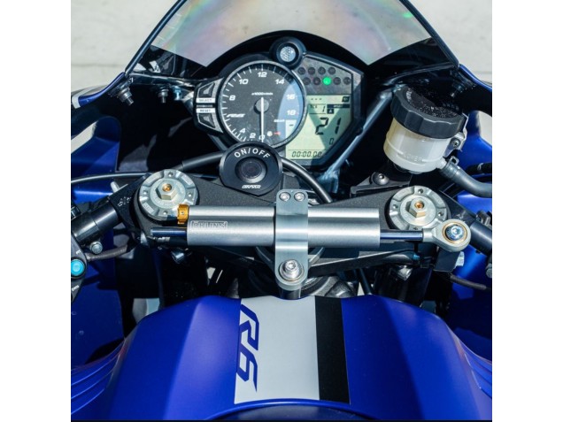 Yamaha YZF R6 Motorrad Verkleidung 2017-2023 - Blau Silber GYTR