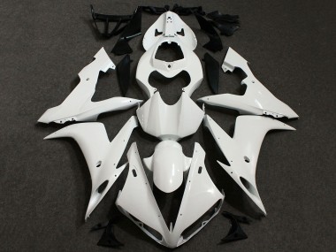 Yamaha YZF R6 Motorrad Verkleidung 2005 - Weiss
