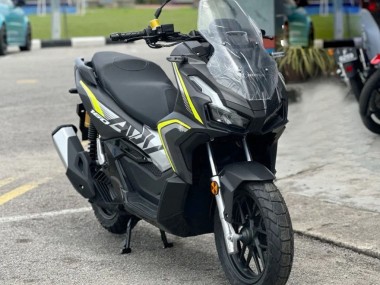 Honda ADV160 Motorrad Verkleidung 2022-2024 - Silber Gelb Matt Schwarz
