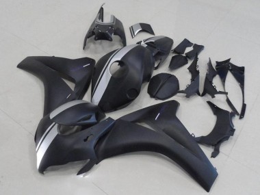 Honda CBR1000RR Motorrad Verkleidung 2008-2011 - Matt Schwarz Silber