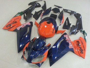 Aprilia RS125 Motorrad Verkleidung 2006-2011 - Orange Dunkel Blau