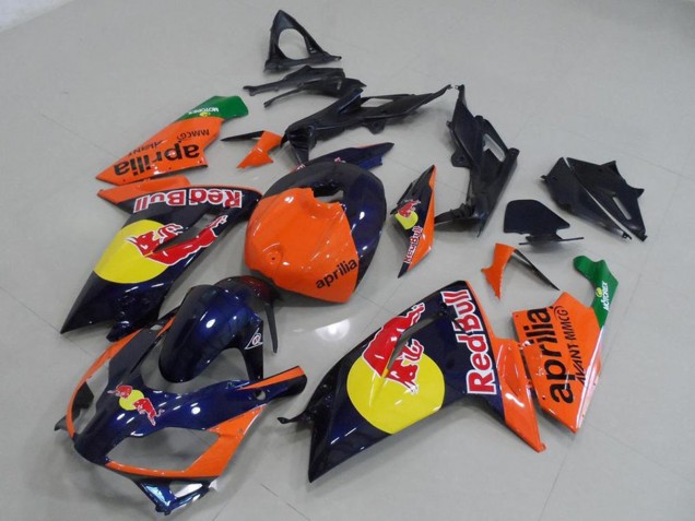 Aprilia RS125 Motorrad Verkleidung 2006-2011 - Orange Rot Gelb Dunkel Blau Red Bull