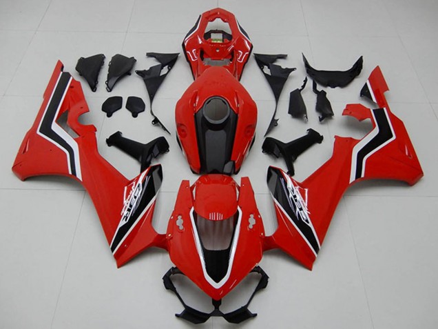 Honda CBR1000RR Motorrad Verkleidung 2017-2023 - Rot Schwarz Weiss