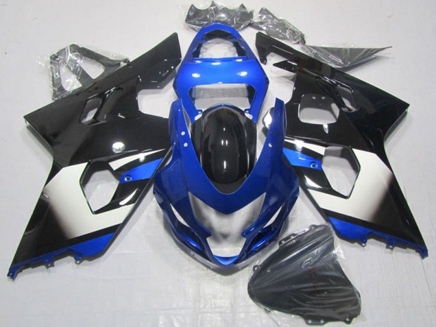 Suzuki GSXR 600 Motorrad Verkleidung 2004-2005 - Blau Weiss Schwarz
