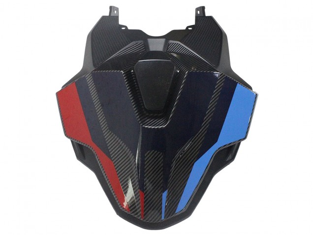 BMW S1000RR Motorrad Verkleidung 2023-2024 - Blau Rot Carbonfaser