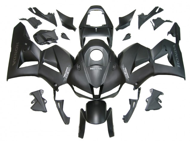 Honda CBR600RR Motorrad Verkleidung 2013-2023 - Matt Schwarz