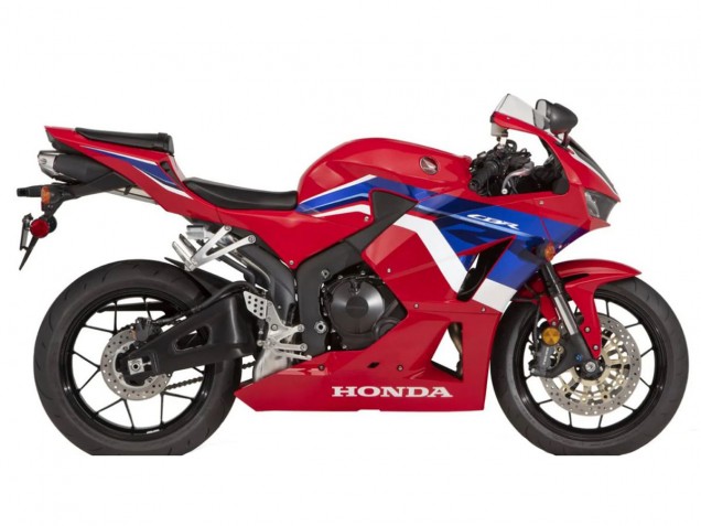 Honda CBR600RR Motorrad Verkleidung 2013-2023 - Rot Blau