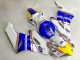 Honda CBR1000RR Motorrad Verkleidung 2004-2005 - Weiss Blau Gelb Rothmans