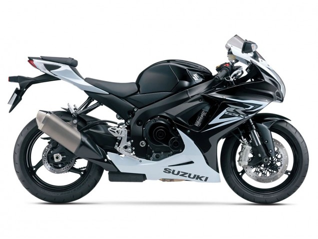 Suzuki GSXR 600/750 Motorrad Verkleidung 2011-2024 - Weiss