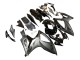 Suzuki GSXR 600/750 Motorrad Verkleidung 2006-2007 - Glanzendes Schwarz Matt Schwarz