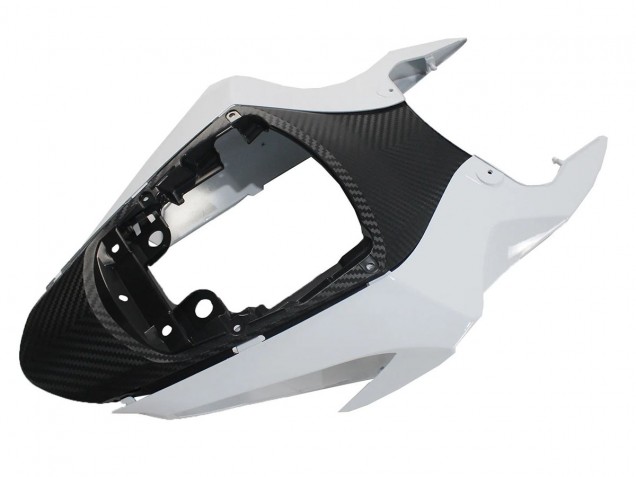 Suzuki GSXR 600/750 Motorrad Verkleidung 2011-2024 - Weiss Glanzendes Schwarz