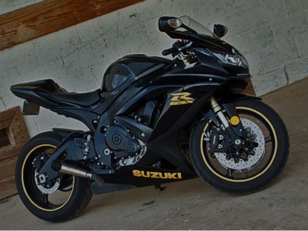 Suzuki GSXR 600 Motorrad Verkleidung 2001-2003 - Schwarz