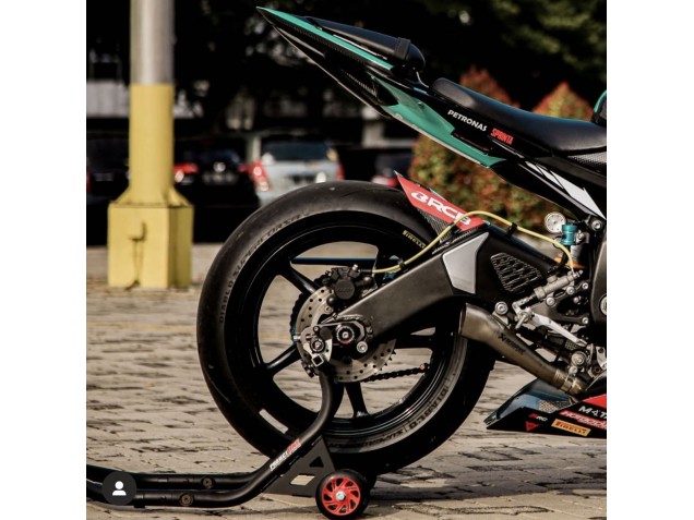 Yamaha YZF R6 Motorrad Verkleidung 2008-2016 - Hellgrun Weiss Schwarz Petronas