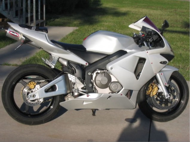 Honda CBR600RR Motorrad Verkleidung 2003-2004 - Silber