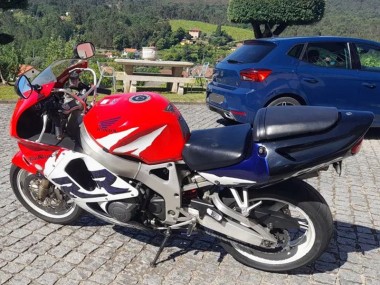 Honda CBR900RR 919 Motorrad Verkleidung Kit 1998-1999 - Weiss Rot Blau